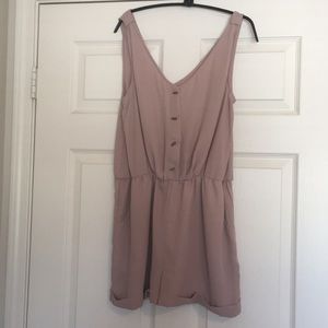 Brown romper